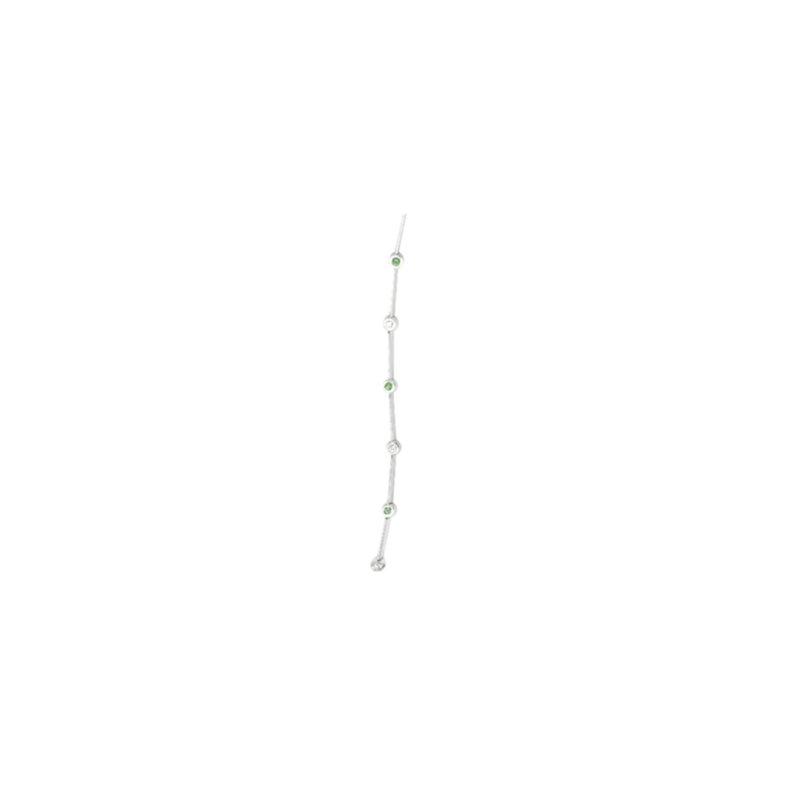 B2057D 14K-18K White Gold & Diamond- Turmalin �42.500 14K-18K White Gold & Diamond- Turmalin - Image 1