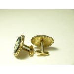 14K-18K Yellow Gold Onyx-Ivory - Image 2