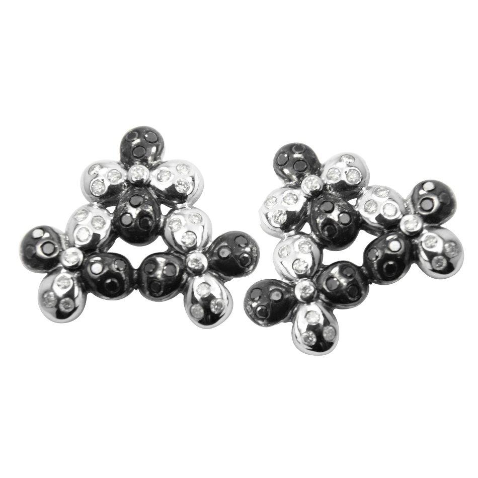 E3149 14K-18K White Gold & Diamonds �2500. 14K-18K White Gold & Diamonds - Image 1