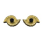 14K-18K Yellow Gold & Diamonds-Garnet - Image 2