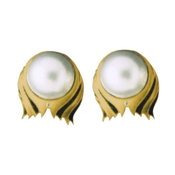 14k-18K Yellow Gold & Pearl Moby