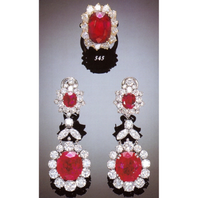 EST1003 Ruby & Diamond Set �147.000 Ruby-Diamond-Set - Image 1