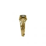 14K Yellow Gold Amathist - Image 4