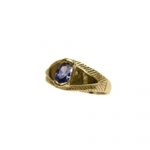 14K Yellow Gold Amathist - Image 2