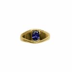 14K Yellow Gold Amathist - Image 5