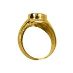 14K-18K Yellow Gold & Diamond- Aquamarine - Image 4