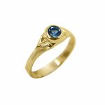 14K-18K Yellow Gold & Aquamarine - Image 3