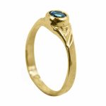 14K-18K Yellow Gold & Aquamarine - Image 4