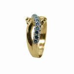 14K-18K Yellow Gold - Aquamarine