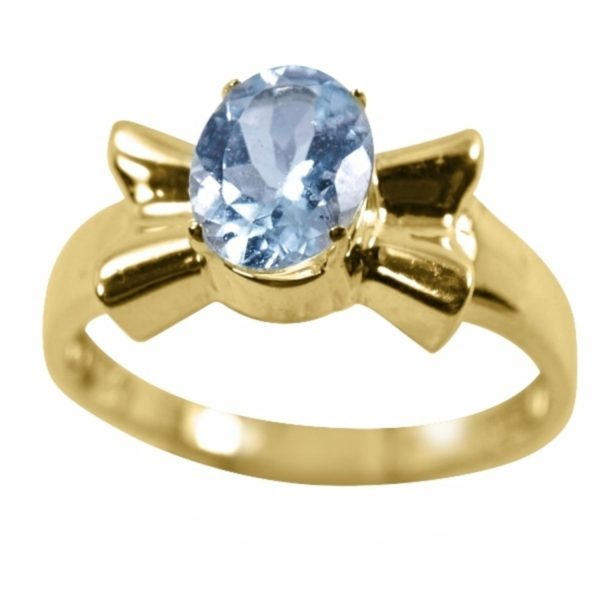 14K-18K Yellow Gold & Aquamarine