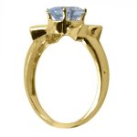 14K-18K Yellow Gold & Aquamarine - Image 4