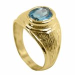 14K-18K Yellow Gold & Aquamarine - Image 4