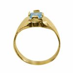 14K-18K Yellow Gold & Aquamarine - Image 3
