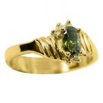 14K-18K Yellow Gold & Diamond-Citrine - Image 5