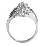14K-18K White Gold & Diamond - Image 3