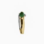 14K-18K Yellow Gold Emerald & Diamond - Image 3