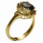 14K-18K Yellow Gold Garnet - Image 4
