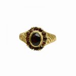 14K-18K Yellow Gold Garnet - Image 2