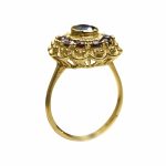 14K-18K Yellow Gold Garnet - Image 3