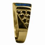 14k-18K Yellow Gold & Lapis-Diamond - Image 3