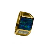 14k-18K Yellow Gold & Lapis-Diamond - Image 3