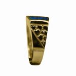 14k-18K Yellow Gold & Lapis-Diamond - Image 5