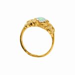 14k-18K Yellow Gold & Opal-Diamond - Image 3