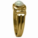 14k-18K Yellow Gold & Opal-Diamond - Image 3