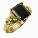14k-18K Yellow Gold & Onyx-Diamond