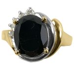 14k-18K Yellow Gold & Onyx-Diamond - Image 4