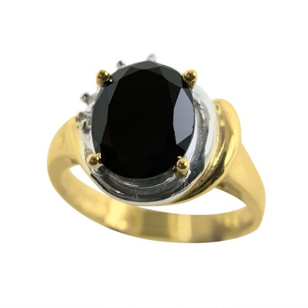 14k-18K Yellow Gold & Onyx-Diamond