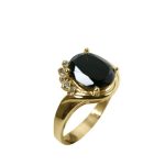 14k-18K Yellow Gold & Onyx-Diamond - Image 2