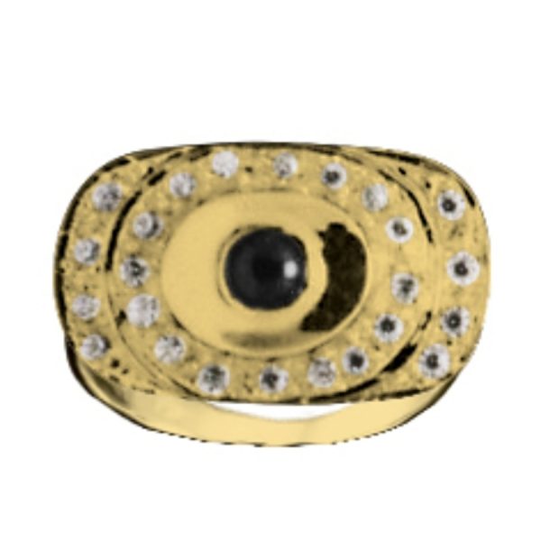 14k-18K Yellow Gold & Onyx-Diamond