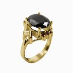 14k-18K Yellow Gold & Onyx-Diamond