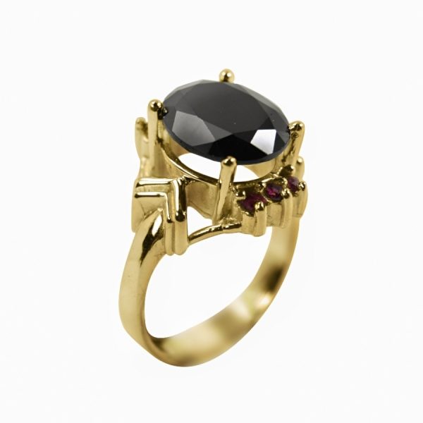14k-18K Yellow Gold & Onyx-Diamond