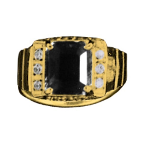 14k-18K Yellow Gold & Onyx-Diamond