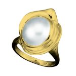 14k-18K Yellow Gold & Pearl Moby - Image 2