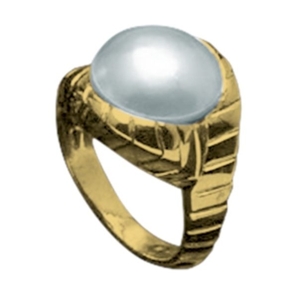 14k-18K Yellow Gold & Pearl Moby