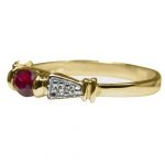 14k-18K Yellow Gold & Ruby - Image 2