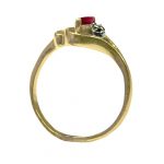 14k-18K Yellow Gold & Ruby-Diamond - Image 3