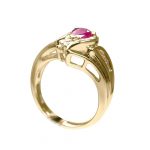 14k-18K Yellow Gold & Ruby-Diamond - Image 4