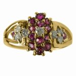 14k-18K Yellow Gold & Ruby-Diamond - Image 2