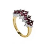 14k-18K Yellow Gold & Ruby-Diamond - Image 2