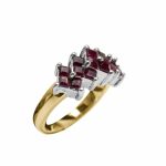 14k-18K Yellow Gold & Ruby-Diamond - Image 3