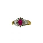 14k-18K Yellow Gold & Ruby-Diamond - Image 5