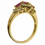 14k-18K Yellow Gold & Ruby-Diamond - Image 2