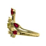 14k-18K Yellow Gold & Ruby-Diamond - Image 2