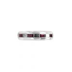 14k-18K White Gold & Ruby-Diamond - Image 2