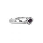 14k-18K White Gold & Ruby-Diamond - Image 4