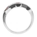14k-18K White Gold & Ruby-Diamond - Image 3